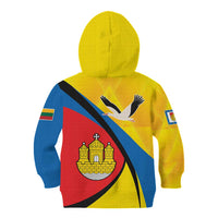 Lithuania Klaipeda Country Kid Hoodie Klaipedos Apskritis Coat of Arms - Wonder Print Shop