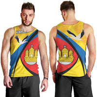 Lithuania Klaipeda Country Men Tank Top Klaipedos Apskritis Coat of Arms - Wonder Print Shop