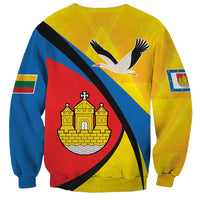 Lithuania Klaipeda Country Sweatshirt Klaipedos Apskritis Coat of Arms - Wonder Print Shop
