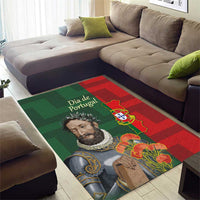 Portugal Day 10th June Area Rug Luis de Camoes Dia da Portugal