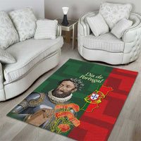 Portugal Day 10th June Area Rug Luis de Camoes Dia da Portugal