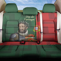Portugal Day 10th June Back Car Seat Cover Luis de Camoes Dia da Portugal