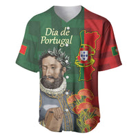 Portugal Day 10th June Baseball Jersey Luis de Camoes Dia da Portugal