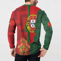 Portugal Day 10th June Button Sweatshirt Luis de Camoes Dia da Portugal