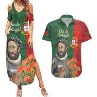 Portugal Day 10th June Couples Matching Summer Maxi Dress and Hawaiian Shirt Luis de Camoes Dia da Portugal