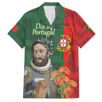 Portugal Day 10th June Family Matching Long Sleeve Bodycon Dress and Hawaiian Shirt Luis de Camoes Dia da Portugal