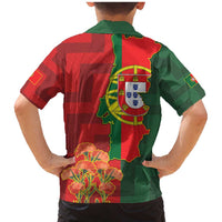 Portugal Day 10th June Family Matching Mermaid Dress and Hawaiian Shirt Luis de Camoes Dia da Portugal