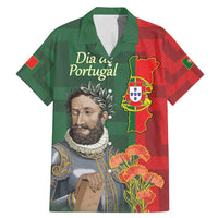 Portugal Day 10th June Family Matching Mermaid Dress and Hawaiian Shirt Luis de Camoes Dia da Portugal