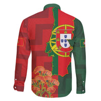 Portugal Day 10th June Family Matching Off The Shoulder Long Sleeve Dress and Hawaiian Shirt Luis de Camoes Dia da Portugal