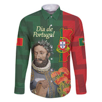 Portugal Day 10th June Family Matching Puletasi and Hawaiian Shirt Luis de Camoes Dia da Portugal