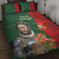 Portugal Day 10th June Quilt Bed Set Luis de Camoes Dia da Portugal