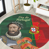 Portugal Day 10th June Round Carpet Luis de Camoes Dia da Portugal