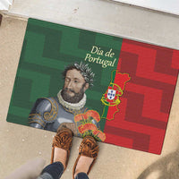 Portugal Day 10th June Rubber Doormat Luis de Camoes Dia da Portugal