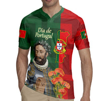 Portugal Day 10th June Rugby Jersey Luis de Camoes Dia da Portugal