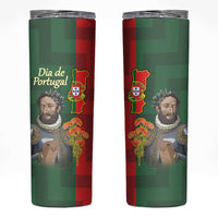 Portugal Day 10th June Skinny Tumbler Luis de Camoes Dia da Portugal