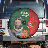 Portugal Day 10th June Spare Tire Cover Luis de Camoes Dia da Portugal