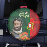 Portugal Day 10th June Spare Tire Cover Luis de Camoes Dia da Portugal