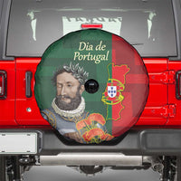 Portugal Day 10th June Spare Tire Cover Luis de Camoes Dia da Portugal
