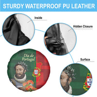 Portugal Day 10th June Spare Tire Cover Luis de Camoes Dia da Portugal