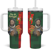 Portugal Day 10th June Tumbler With Handle Luis de Camoes Dia da Portugal
