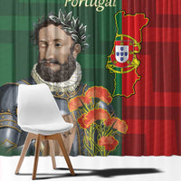 Portugal Day 10th June Window Curtain Luis de Camoes Dia da Portugal