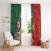 Portugal Day 10th June Window Curtain Luis de Camoes Dia da Portugal