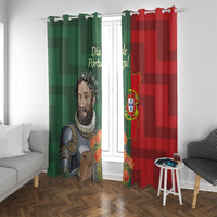Portugal Day 10th June Window Curtain Luis de Camoes Dia da Portugal