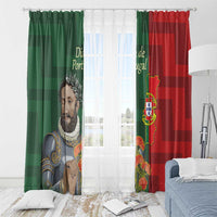 Portugal Day 10th June Window Curtain Luis de Camoes Dia da Portugal