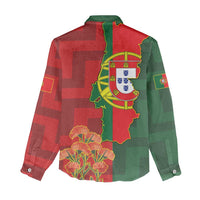 Portugal Day 10th June Women Casual Shirt Luis de Camoes Dia da Portugal