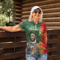 Portugal Day 10th June Women Polo Shirt Luis de Camoes Dia da Portugal