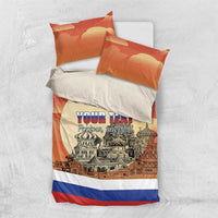 Personalized Russia Day 12th June Bedding Set Red Square Moscow