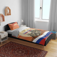 Personalized Russia Day 12th June Bedding Set Red Square Moscow