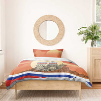 Personalized Russia Day 12th June Bedding Set Red Square Moscow