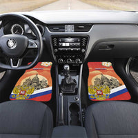 Personalized Russia Day 12th June Car Mats Red Square Moscow