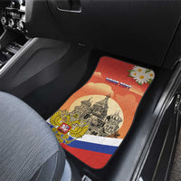 Personalized Russia Day 12th June Car Mats Red Square Moscow