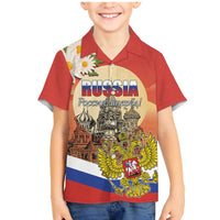 Personalized Russia Day 12th June Family Matching Mermaid Dress and Hawaiian Shirt Red Square Moscow