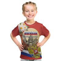 Personalized Russia Day 12th June Kid T Shirt Red Square Moscow