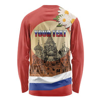 Personalized Russia Day 12th June Long Sleeve Shirt Red Square Moscow