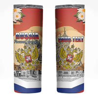 Personalized Russia Day 12th June Skinny Tumbler Red Square Moscow