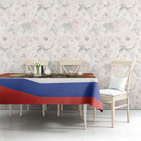 Personalized Russia Day 12th June Tablecloth Red Square Moscow
