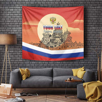 Personalized Russia Day 12th June Tapestry Red Square Moscow