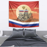 Personalized Russia Day 12th June Tapestry Red Square Moscow