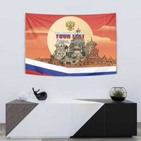 Personalized Russia Day 12th June Tapestry Red Square Moscow