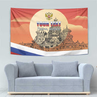 Personalized Russia Day 12th June Tapestry Red Square Moscow