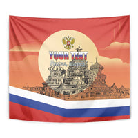 Personalized Russia Day 12th June Tapestry Red Square Moscow