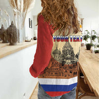 Personalized Russia Day 12th June Women Casual Shirt Red Square Moscow