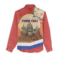 Personalized Russia Day 12th June Women Casual Shirt Red Square Moscow