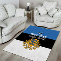 Personalized Estonia Flag Day 4 June Area Rug Elagu Esti!