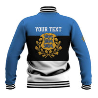 Personalized Estonia Flag Day 4 June Baseball Jacket Elagu Esti!