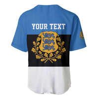 Personalized Estonia Flag Day 4 June Baseball Jersey Elagu Esti!